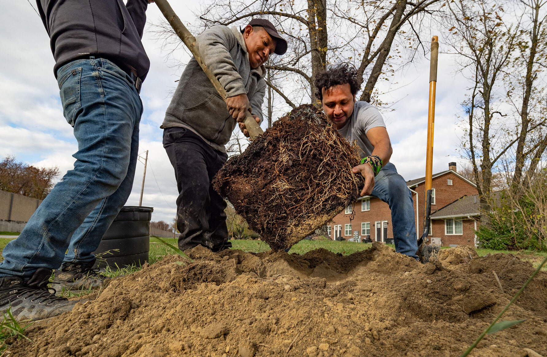 Tree planting in Turner Station, MD